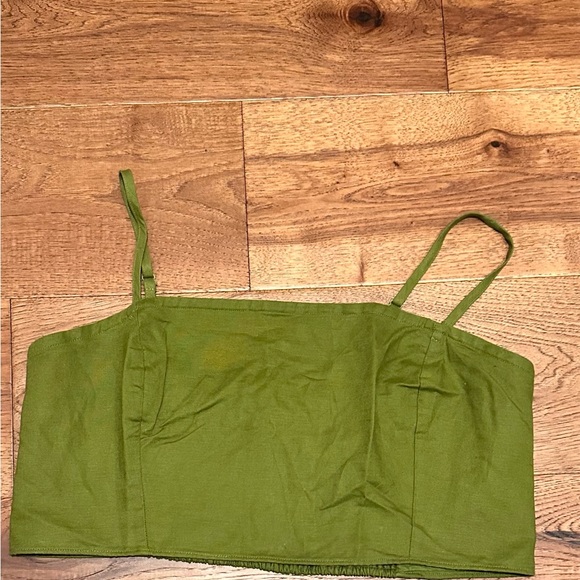 GAP Linen Women's Crop Top XL - Picture 4 of 5